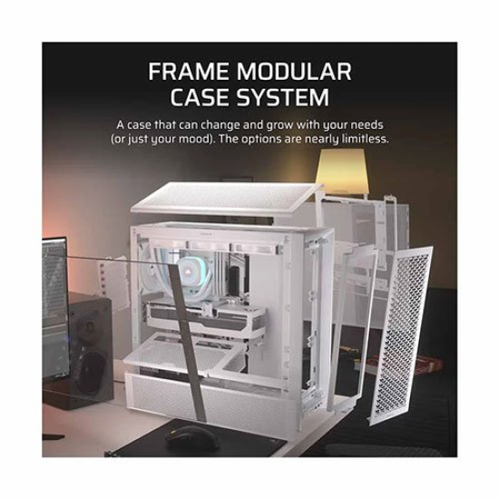 Corsair FRAME 4000D Modular – White