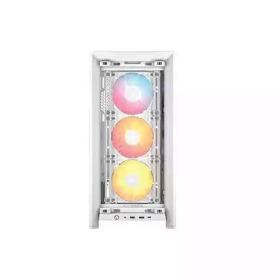 Corsair FRAME 4000D RS ARGB Modular Mid-Tower ATX Desktop Case (White)