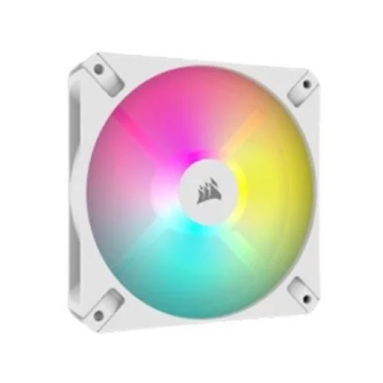 CORSAIR iCUE AR120 White Digital RGB 120mm PWM Fan Single Pack