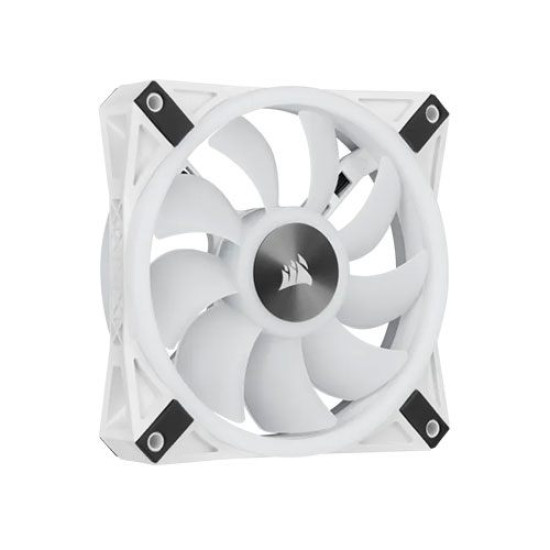 Corsair iCUE QL120 RGB 120mm PWM White Single Case Fan