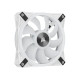 Corsair iCUE QL120 RGB 120mm PWM White Single Case Fan