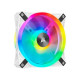 Corsair iCUE QL120 RGB 120mm PWM White Single Case Fan