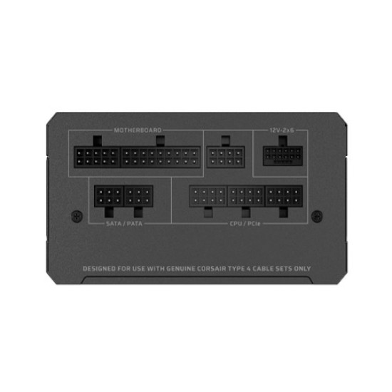 Corsair RMe Series RM1000e 1000W PG5 80 Plus Gold Certified Power Supply