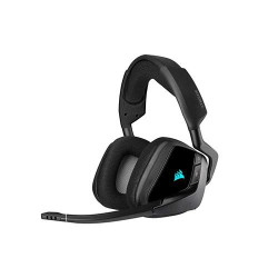Corsair Void RGB Elite Wireless Premium Carbon (AP) Gaming Headphone with 7.1 Surround Sound
