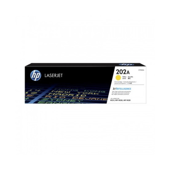HP 202A Yellow Original LaserJet Toner (CF502A)