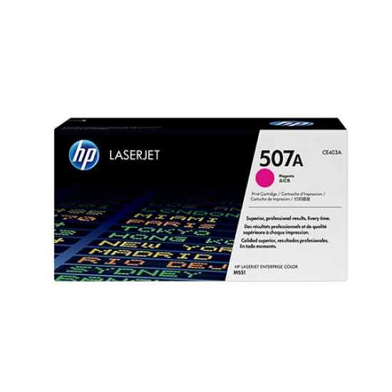 HP 507A Magenta Original LaserJet Toner (CE403A)