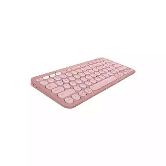 Logitech K380S PEBBLE KEYS 2 Multi-Device Bluetooth Wireless Tonal Rose Keyboard