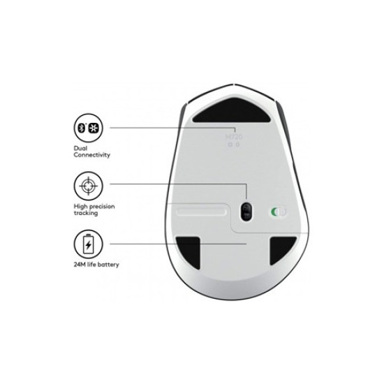 Logitech M720 TRIATHLON Multi Device Bluetooth Mouse Black