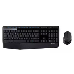 Logitech MK345 Wireless Combo with Full-Size Keyboard & Right-Handed Mouse