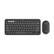 Logitech Pebble 2 Combo Multi-Device Bluetooth Keyboard and Mouse (Tonal Graphite)