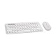 Logitech Pebble 2 Combo Multi-Device Bluetooth Keyboard and Mouse (Tonal White)