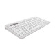 Logitech Pebble 2 Combo Multi-Device Bluetooth Keyboard and Mouse (Tonal White)