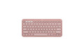 Logitech Pebble Keys 2 K380S Bluetooth Multi Device Tonal Rose Keyboard