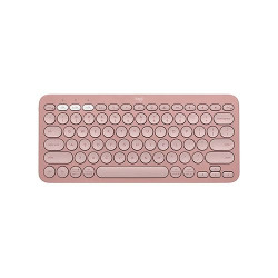 Logitech Pebble Keys 2 K380S Bluetooth Multi Device Tonal Rose Keyboard