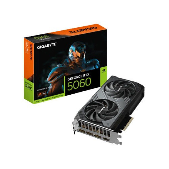 Gigabyte GeForce RTX™ 5060 WINDFORCE OC 8G GDDR7 Graphics Card