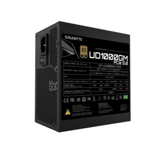 GIGABYTE UD1000GM PG5 1000W 80+ Gold Full Modular Power Supply